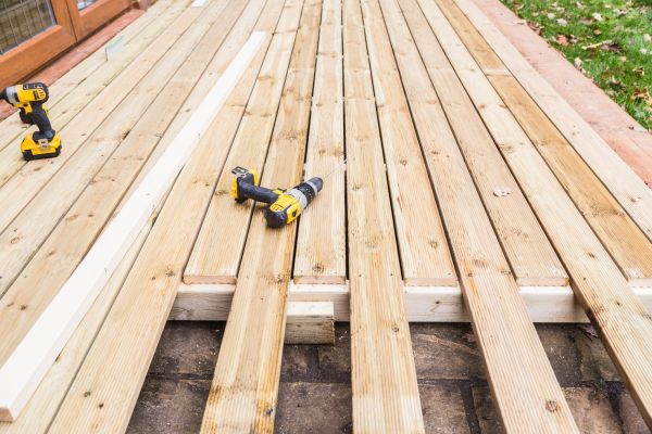 Cost of Damaged Deck Boards Repair in Westerville
