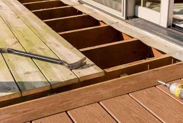 Cost of Old Deck Repair in Westerville