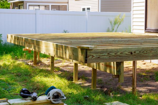 Cost of Elevated Deck Installation in Westerville