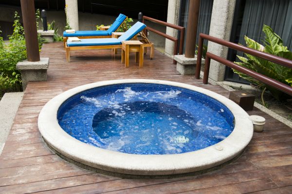 Hot Tub Deck Construction in Westerville